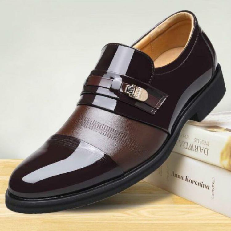 Men Summer Hole Shoe Slip-on Dress Business Shoes