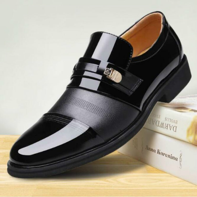 Men Summer Hole Shoe Slip-on Dress Business Shoes