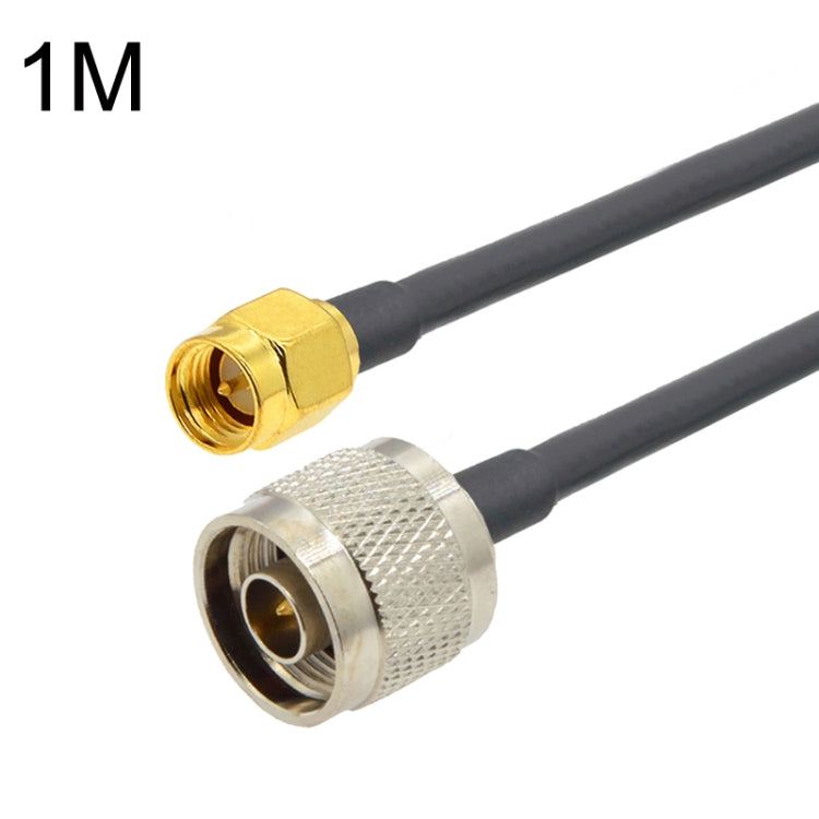 SMA Male to N Male RG58 Coaxial Adapter Cable, SMA Male to N Male 0.5m, SMA Male to N Male 1m, SMA Male to N Male 1.5m, SMA Male to N Male 3m, SMA Male to N Male 5m, SMA Male to N Male 10m