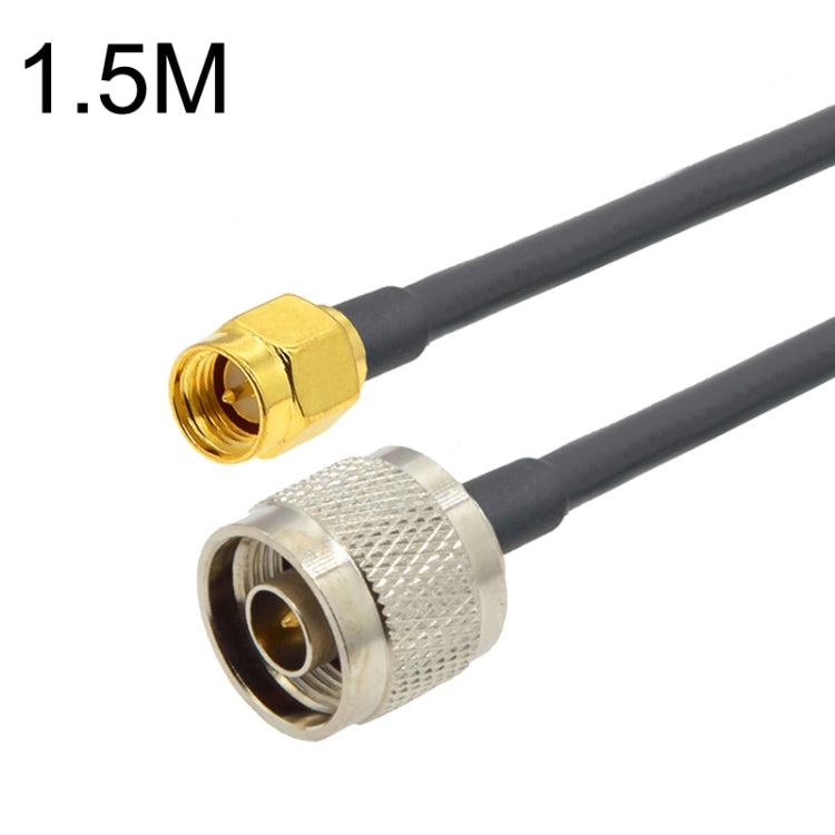 SMA Male to N Male RG58 Coaxial Adapter Cable, SMA Male to N Male 0.5m, SMA Male to N Male 1m, SMA Male to N Male 1.5m, SMA Male to N Male 3m, SMA Male to N Male 5m, SMA Male to N Male 10m