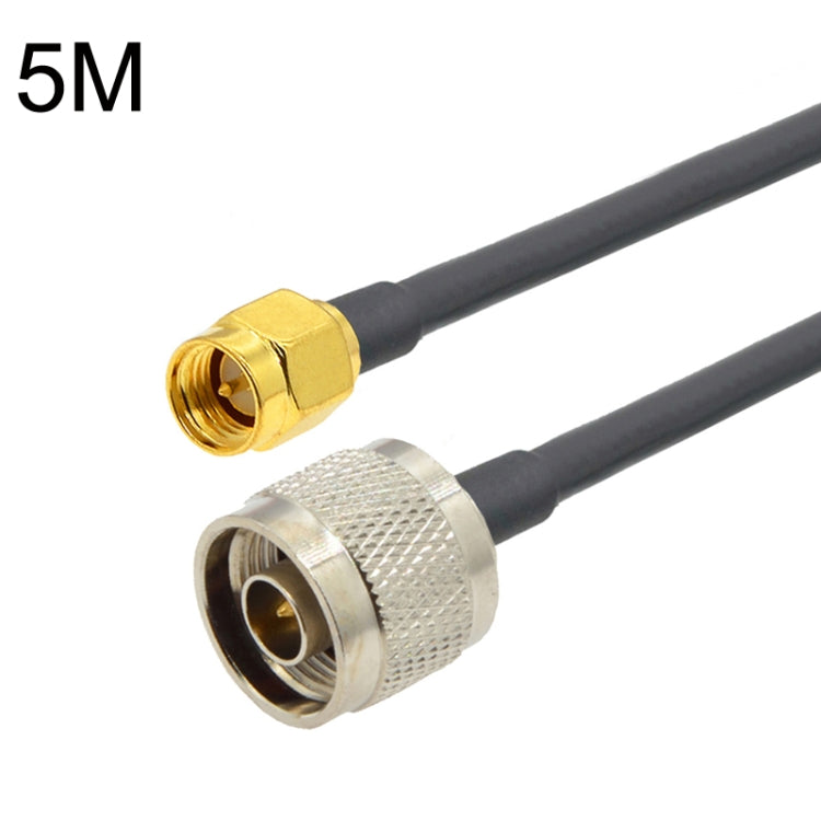 SMA Male to N Male RG58 Coaxial Adapter Cable, SMA Male to N Male 0.5m, SMA Male to N Male 1m, SMA Male to N Male 1.5m, SMA Male to N Male 3m, SMA Male to N Male 5m, SMA Male to N Male 10m