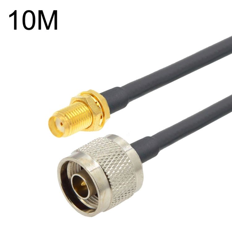 SMA Female To N Male RG58 Coaxial Adapter Cable, SMA Female To N Male 0.5m, SMA Female To N Male 1m, SMA Female To N Male 1.5m, SMA Female To N Male 3m, SMA Female To N Male 5m, SMA Female To N Male 10m