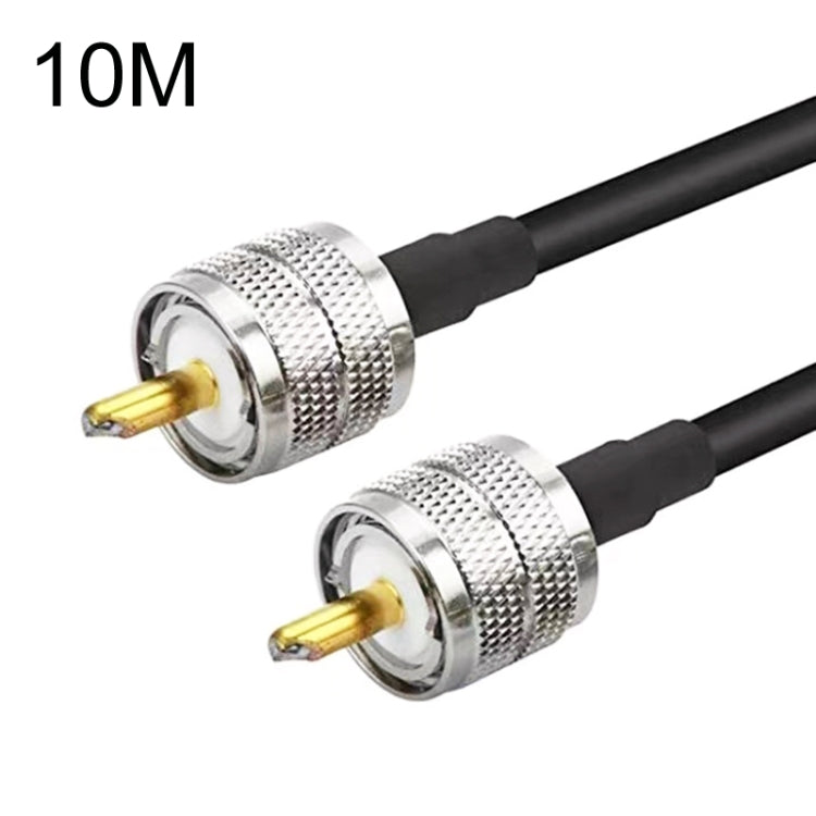 UHF Male To UHF Male RG58 Coaxial Adapter Cable, 0.5m, 1m, 1.5m, 3m, 5m, 10m