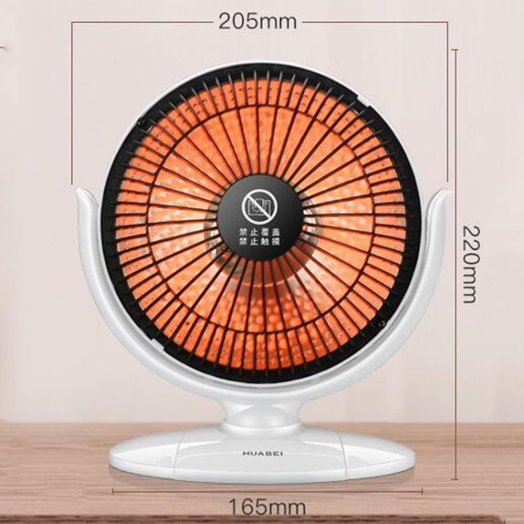 Small Sun Mini Home Office Heater 6 inch Electric Heater National Standard Plug, with 3m Extension Cable