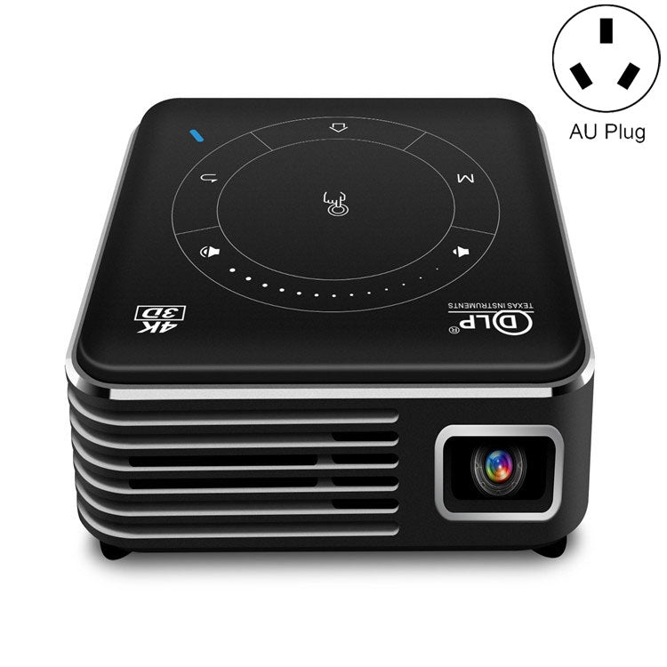 P11 4K HD DLP Mini 3D Projector 4G + 32G Smart Micro Convenient Projector, UK Plug, AU Plug
