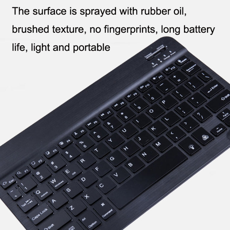 10 Inch RGB Colorful Backlit Bluetooth Keyboard And Mouse Set For Mobile Phone / Tablet