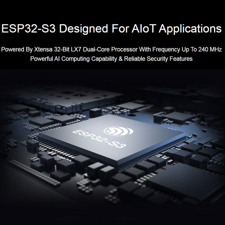 Waveshare ESP32-S3 Microcontroller 2.4GHz Wi-Fi Development Board ESP32-S3-WROOM-1-N8R8 Module