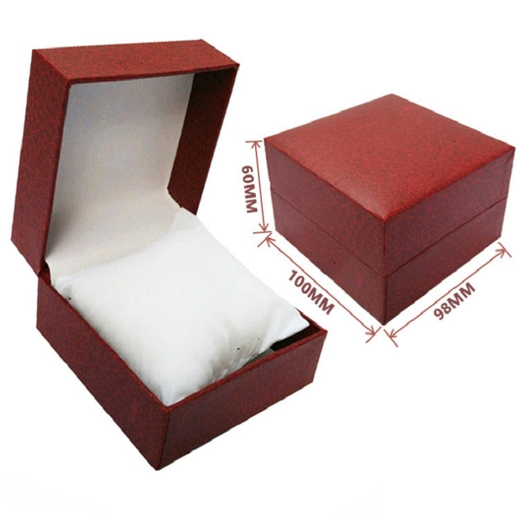 PU Leather Watch Box Custom-made High-end flip Watch Box Jewelry Gift Packaging