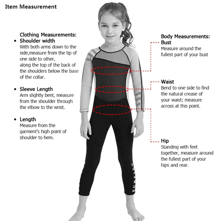 DIVE & SAIL Children Outdoor Sunscreen Long Sleeve Speed Dry Diving Suit