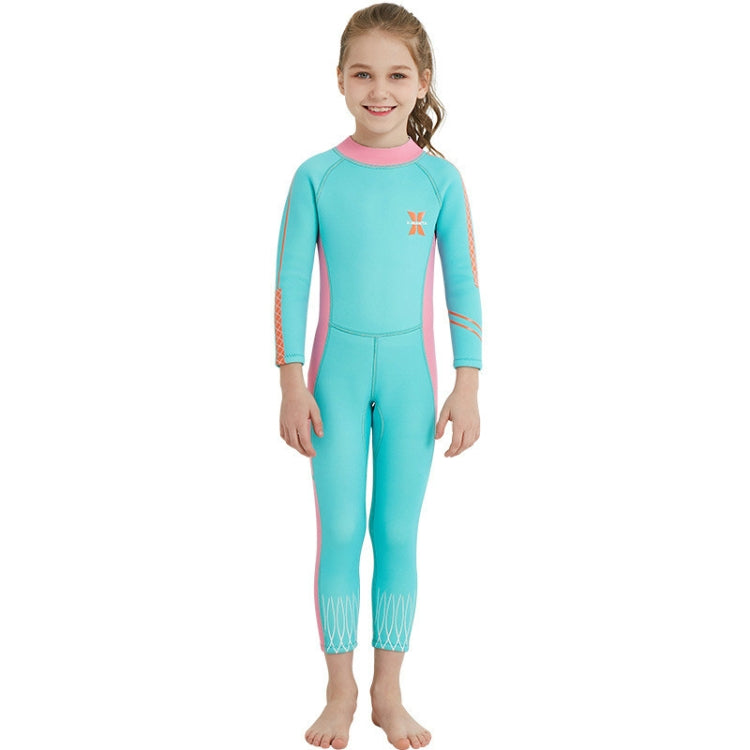 DIVE & SAIL 2.5mm Children Diving Suit One-piece Warm Snorkeling Suit Drifting Sunscreen Swimsuit