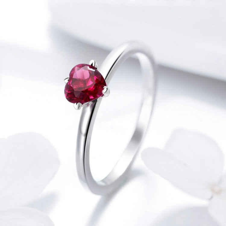 S925 Sterling Silver Ring Heartbeat Fashion Ring