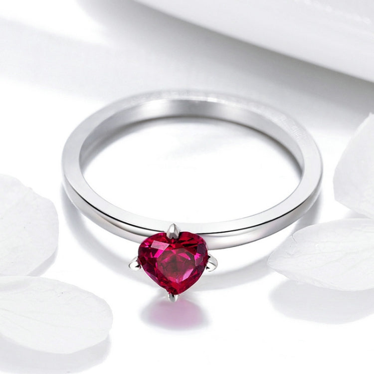 S925 Sterling Silver Ring Heartbeat Fashion Ring