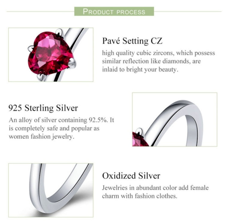 S925 Sterling Silver Ring Heartbeat Fashion Ring