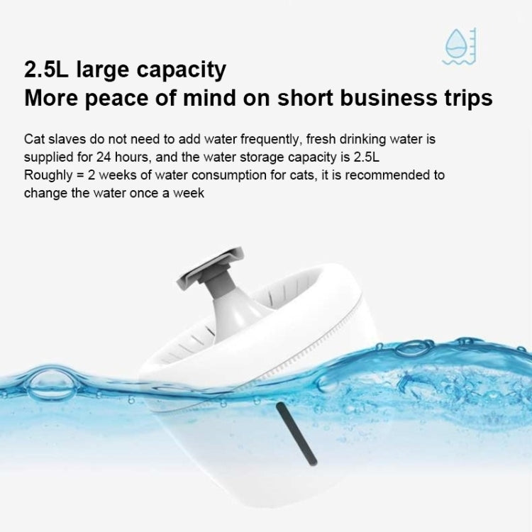 Pet Water Dispenser Electric Circulating Water Pet Water Dispenser, Basic, Night Light