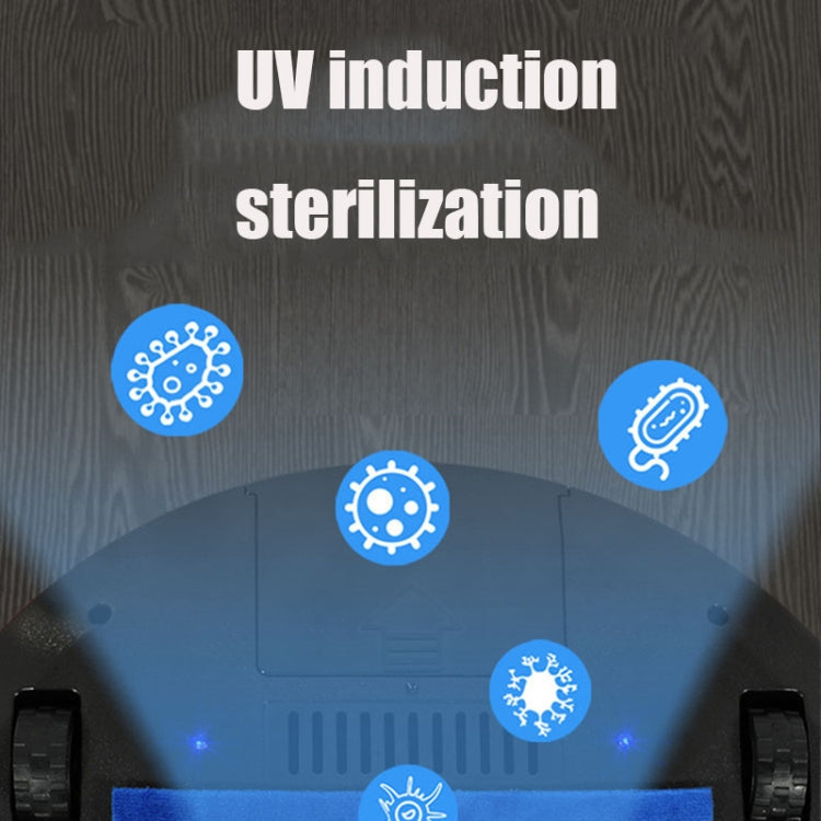 Home Smart Sweeping Robot Planning Route Remote Control Large Suction Cleaner Sweeper, White Black, Red Black