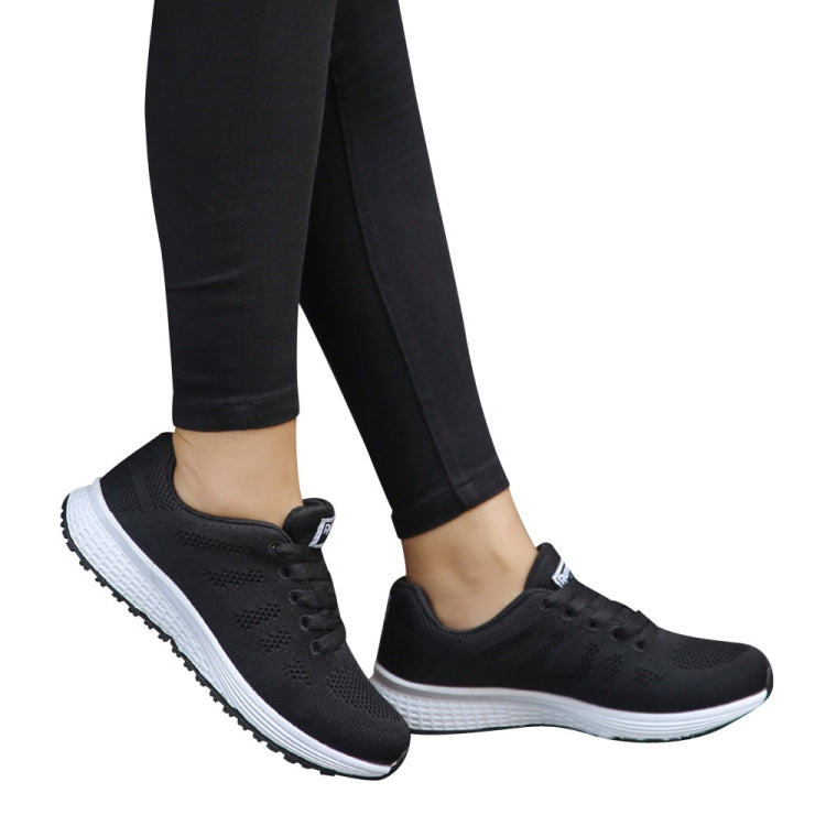 Mesh Breathable Flat Sneakers Running Shoes Casual Shoes for Women