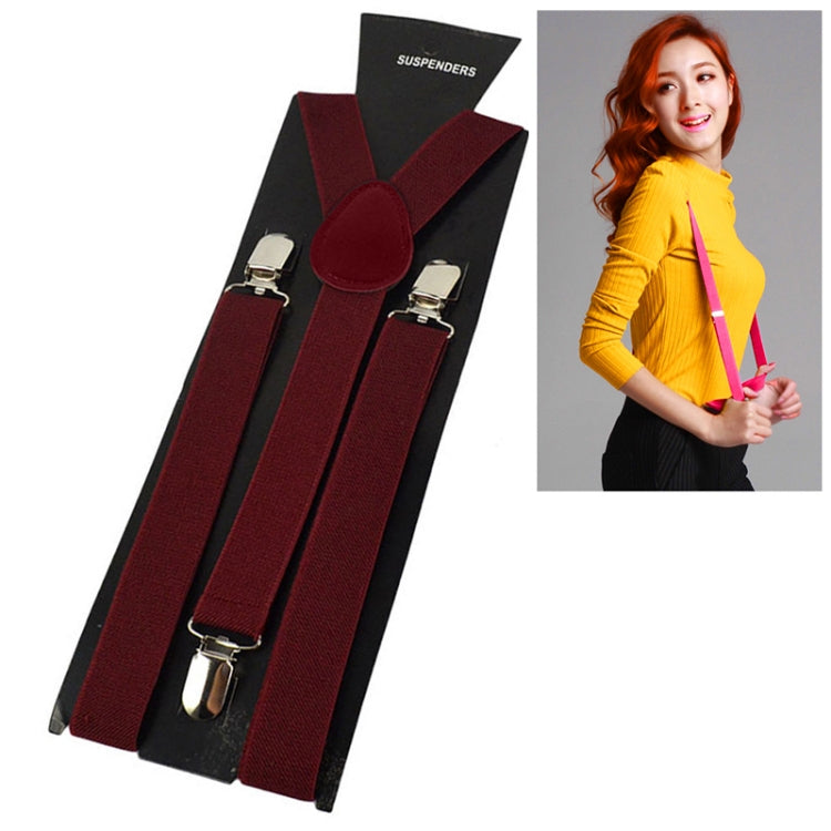 Candy-colored Stretch Polyester Adjustable Shoulder Strap Clip