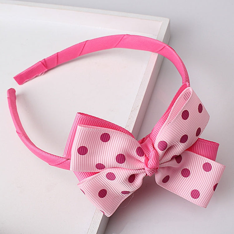 7 PCS/Set Children Accessories Hairband Baby Girls Lovely Bow Headwear Hair Clip