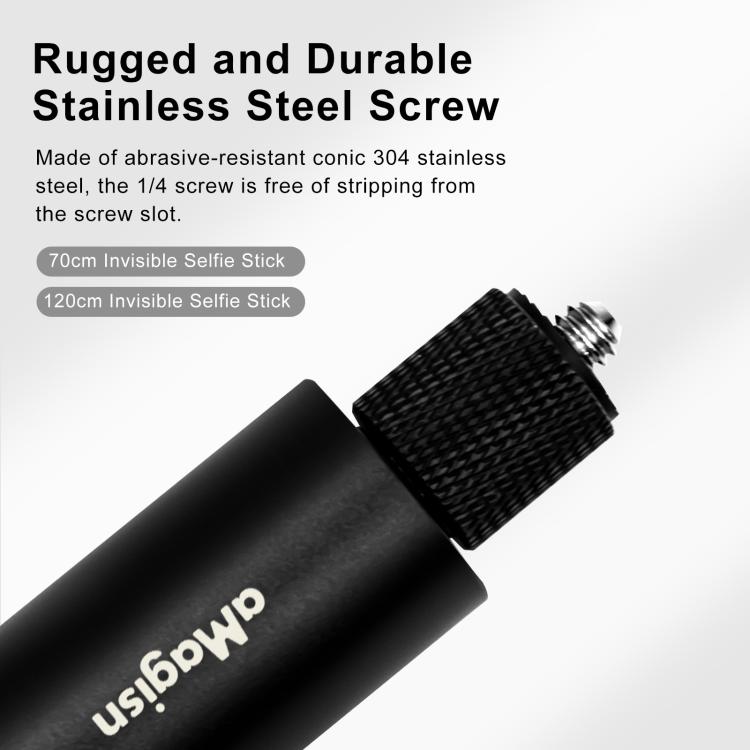 1.2m Action Camera Accessories Selfie Stick for Insta360 ONE X and ONE Sport Camera Handle Accessories