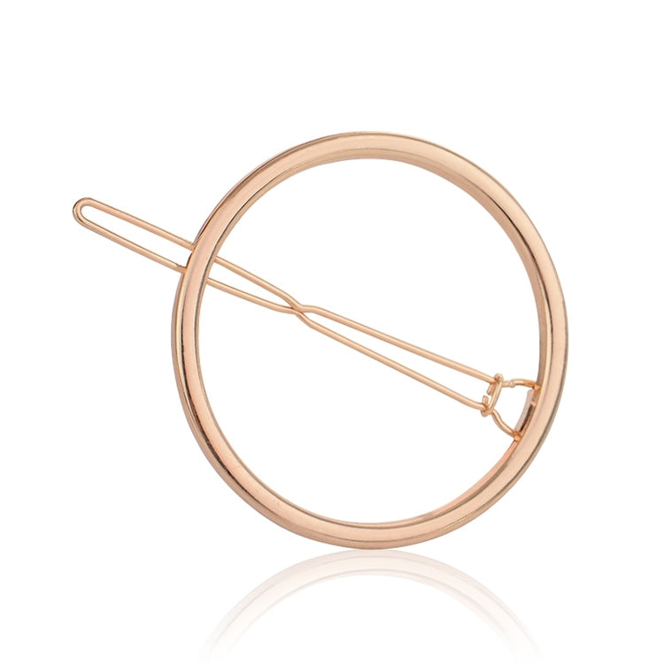 3 PCS New Hairpins Triangle Moon Hair Pin Jewelry Clover Round Hair Clip For Women Barrettes Head Accessories Bijoux De Tete