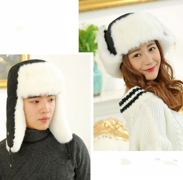 Autumn and Winter Outdoor Travel Windproof Warm Ear Protected Cap Flight Hats