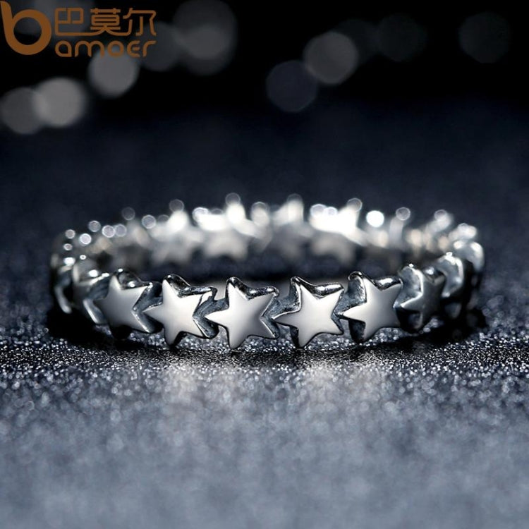 Star Shape Women 925 Sterling Silver Jewelry, 6, 7, 8