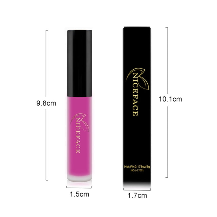 Lip Gloss Nude Matte Liquid Lipstick Waterproof  Long Lasting Moisturizing Lip Makeup Cosmetics