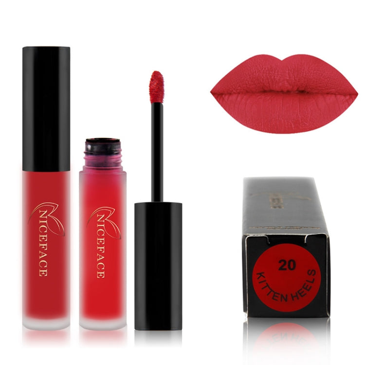 Lip Gloss Nude Matte Liquid Lipstick Waterproof  Long Lasting Moisturizing Lip Makeup Cosmetics