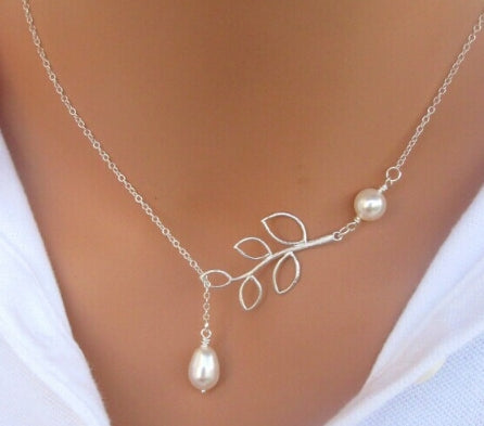 Women Fashion Lovely Chic Long Silver Sweater Chain Pendant Necklaces
