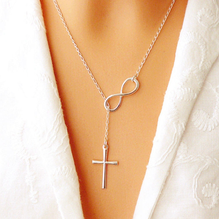 Women Fashion Lovely Chic Long Silver Sweater Chain Pendant Necklaces