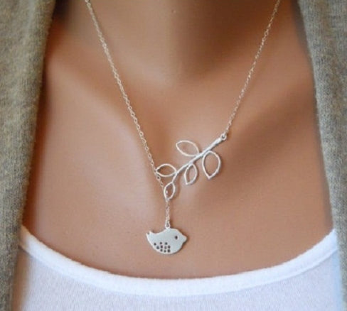 Women Fashion Lovely Chic Long Silver Sweater Chain Pendant Necklaces