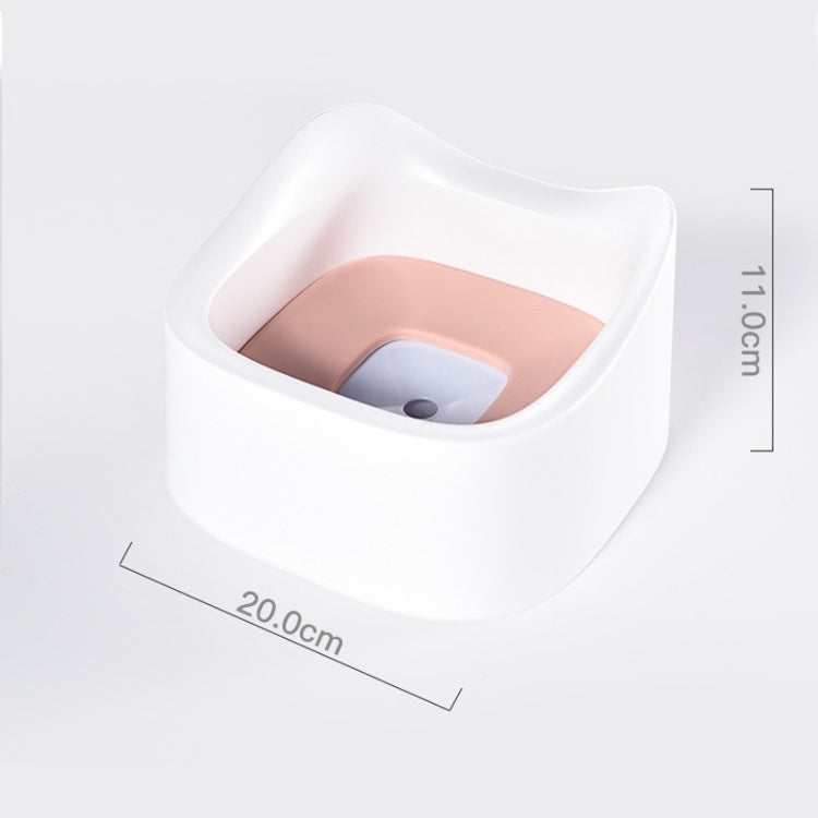 Pet Floating Drinking Bowl Without Wet Mouth Bowl Splash-Proof Drinking Bowl Pet Drinker