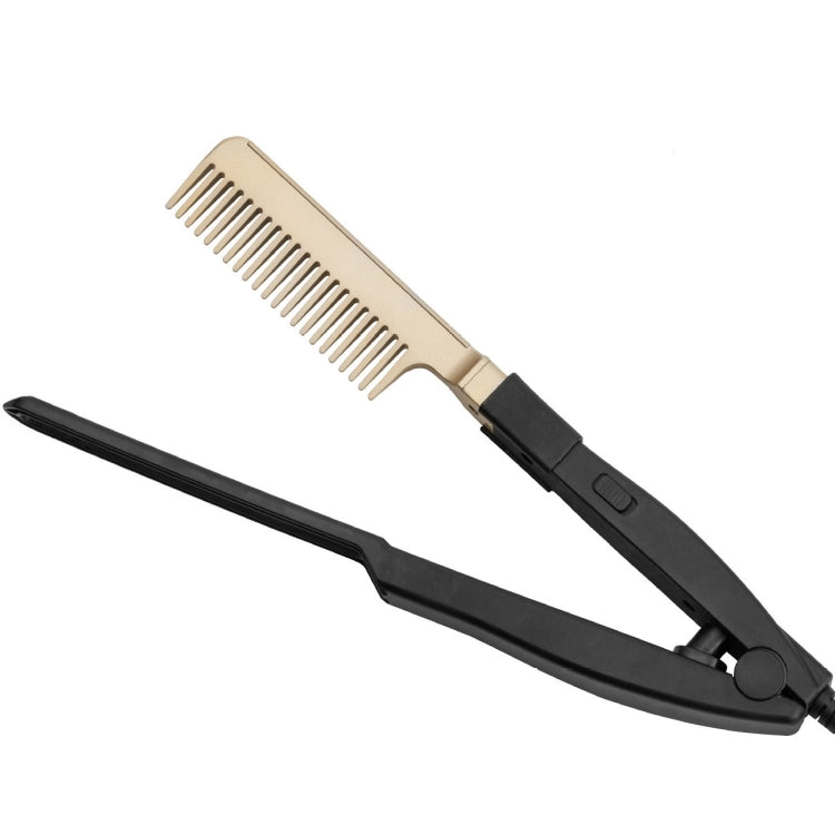 Portable Wet And Dry Clip Hair Straightener Straight Hair Comb