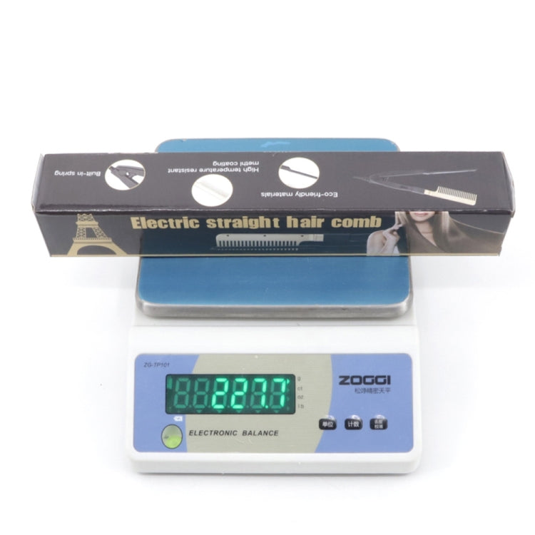 Portable Wet And Dry Clip Hair Straightener Straight Hair Comb