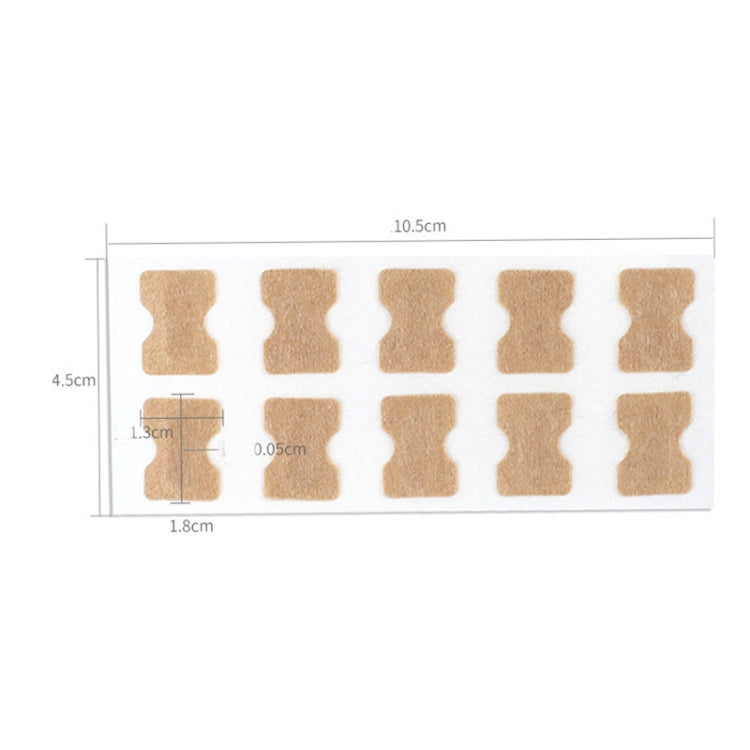 10 PCS Glue-free Orthopedic Nail Stick Toe Nail Groove Inlay Corrector