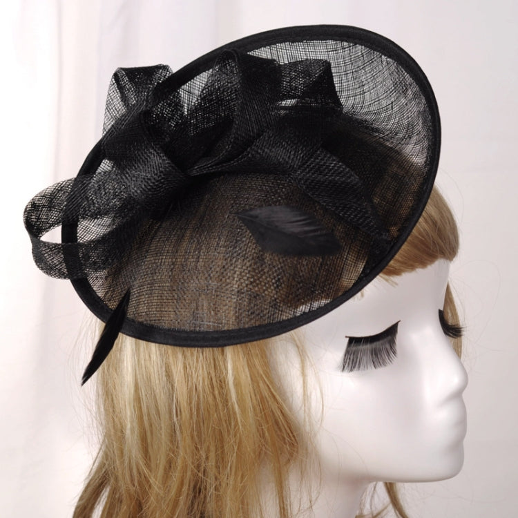 Bridal Headwear Retro Style Linen Hat