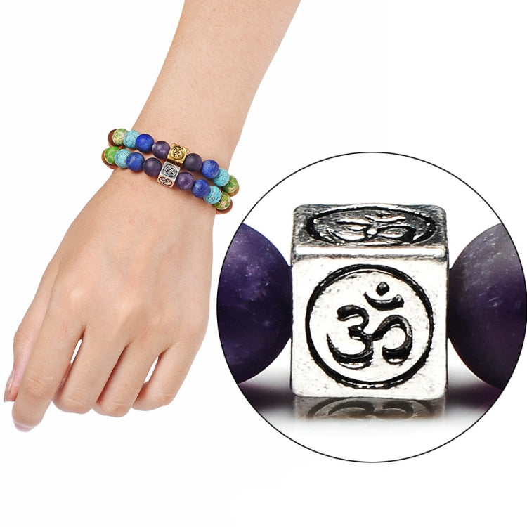 Tree of Life Multicolor Beads Stones Weave Yoga Rope Bracelets