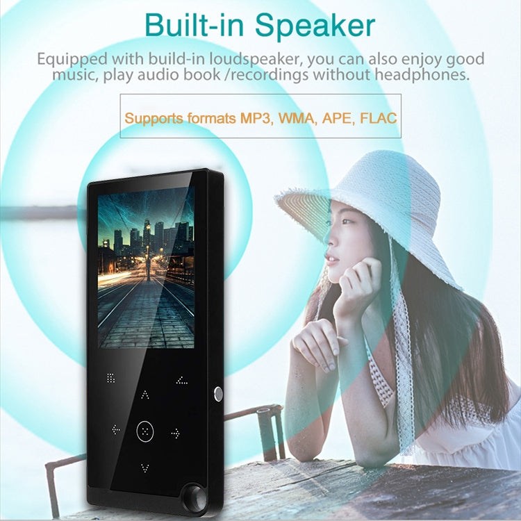 2.4 inch Touch-Button MP4 / MP3 Lossless Music Player, Support E-Book / Alarm Clock / Timer Shutdown, 4GB without Bluetooth, 8GB without Bluetooth, 16GB without Bluetooth, 4GB Bluetooth Version, 8GB Bluetooth Version, 16GB Bluetooth Version