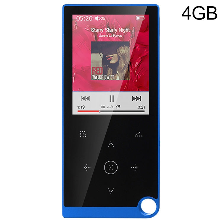 2.4 inch Touch-Button MP4 / MP3 Lossless Music Player, Support E-Book / Alarm Clock / Timer Shutdown, 4GB without Bluetooth, 8GB without Bluetooth, 16GB without Bluetooth, 4GB Bluetooth Version, 8GB Bluetooth Version, 16GB Bluetooth Version