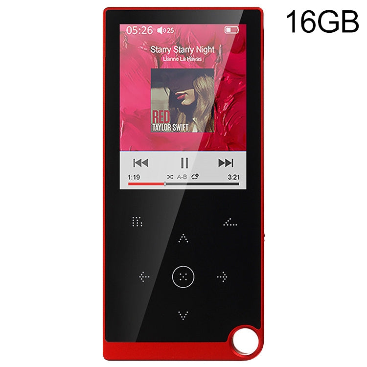 2.4 inch Touch-Button MP4 / MP3 Lossless Music Player, Support E-Book / Alarm Clock / Timer Shutdown, 4GB without Bluetooth, 8GB without Bluetooth, 16GB without Bluetooth, 4GB Bluetooth Version, 8GB Bluetooth Version, 16GB Bluetooth Version