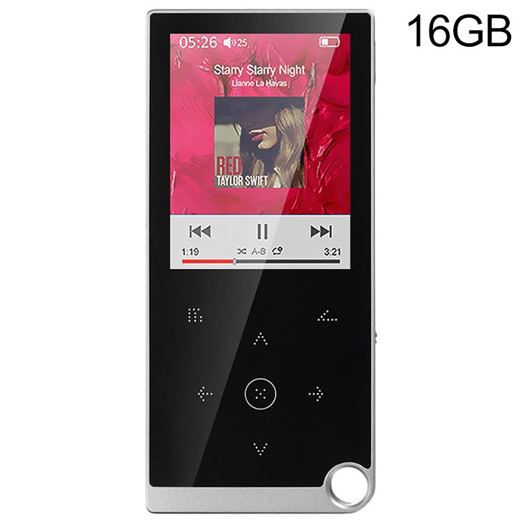 2.4 inch Touch-Button MP4 / MP3 Lossless Music Player, Support E-Book / Alarm Clock / Timer Shutdown