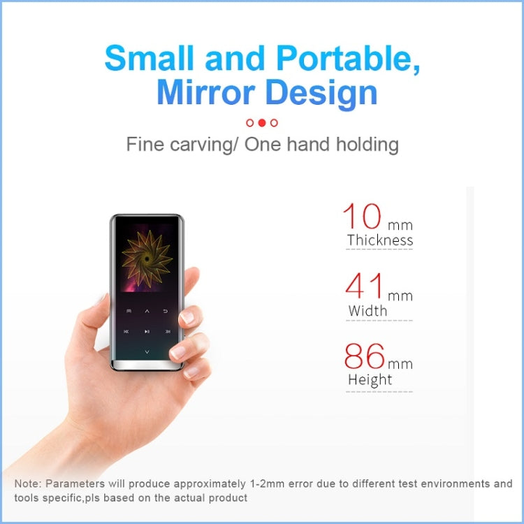 M13 High-Definition Noise Reduction Recorder Music MP4 Player, Support Recording / E-Book / TF Card