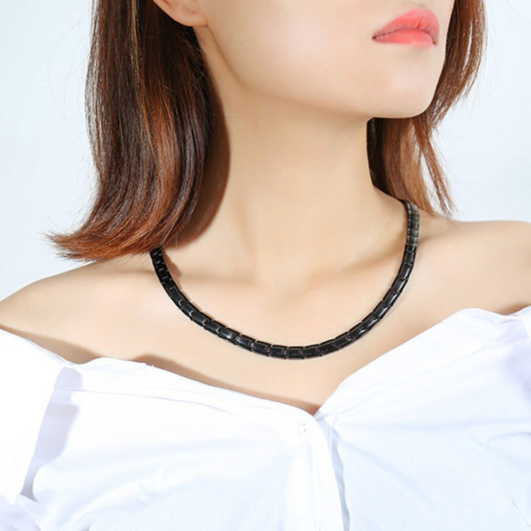 CNC-007 Magnetic Titanium Steel Necklace Jewelry