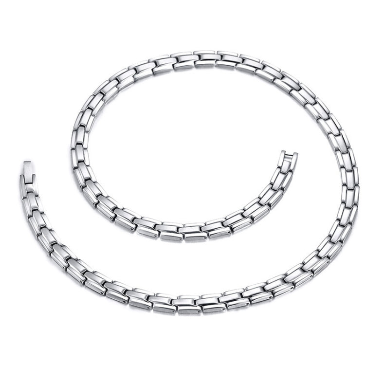 CNC-007 Magnetic Titanium Steel Necklace Jewelry