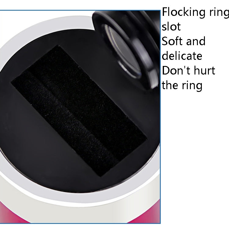 10x HD Optical Glass Lens Diamond GIA Waist Code Professional Jewelry Waist Edge Code Appraisal Magnifying Glass, Color Random Deilvery