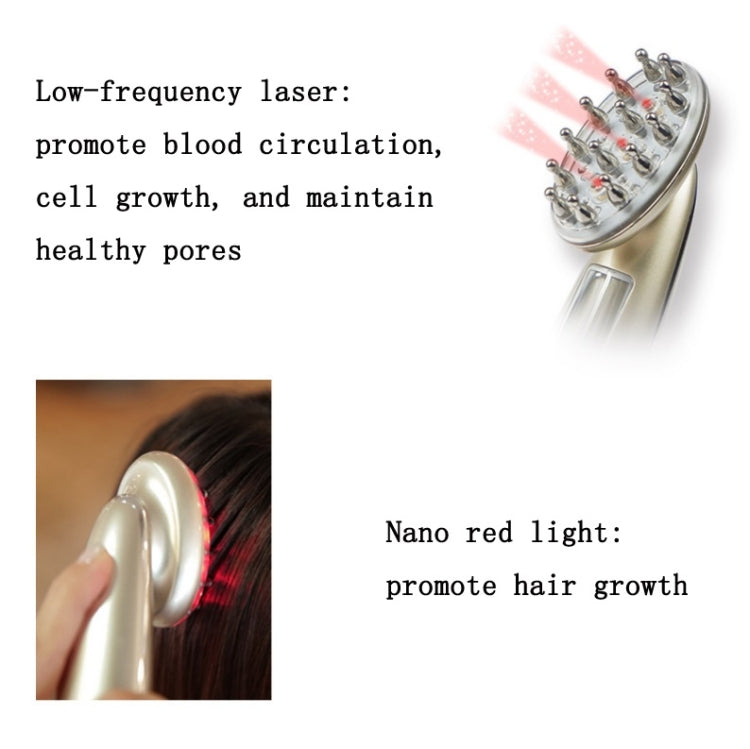 RF Hair Growth Comb Scalp Oil Control & Anti-Hair Loss Massager