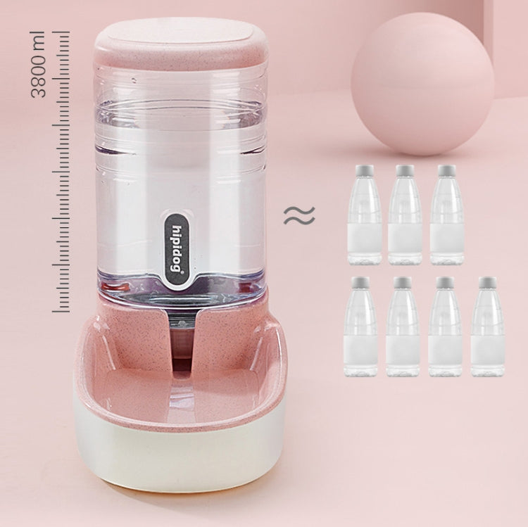 Hipidog Pet Automatic Feeder Cat & Dog Waterer Feeding Bowl Combined Grain Storage Bucket