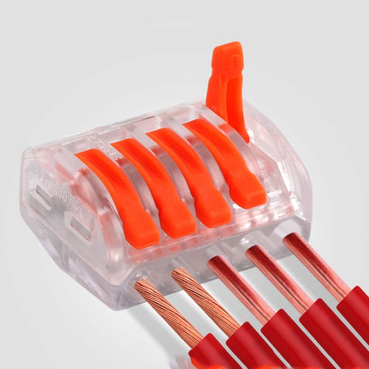 10 PCS VSE-415W Wire Connector Transparent Terminal, VSE-415W