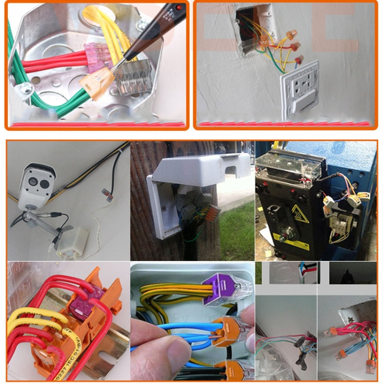 10 PCS VSE-415W Wire Connector Transparent Terminal, VSE-415W