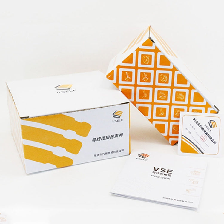 10 PCS VSE-415W Wire Connector Transparent Terminal, VSE-415W